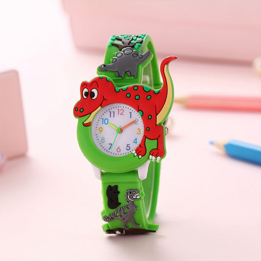 Cartoon Dinosaur T-Rex Kids Watch