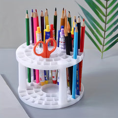 49 Grid Pen Holder Makeup Brush Storage Rack Organizer