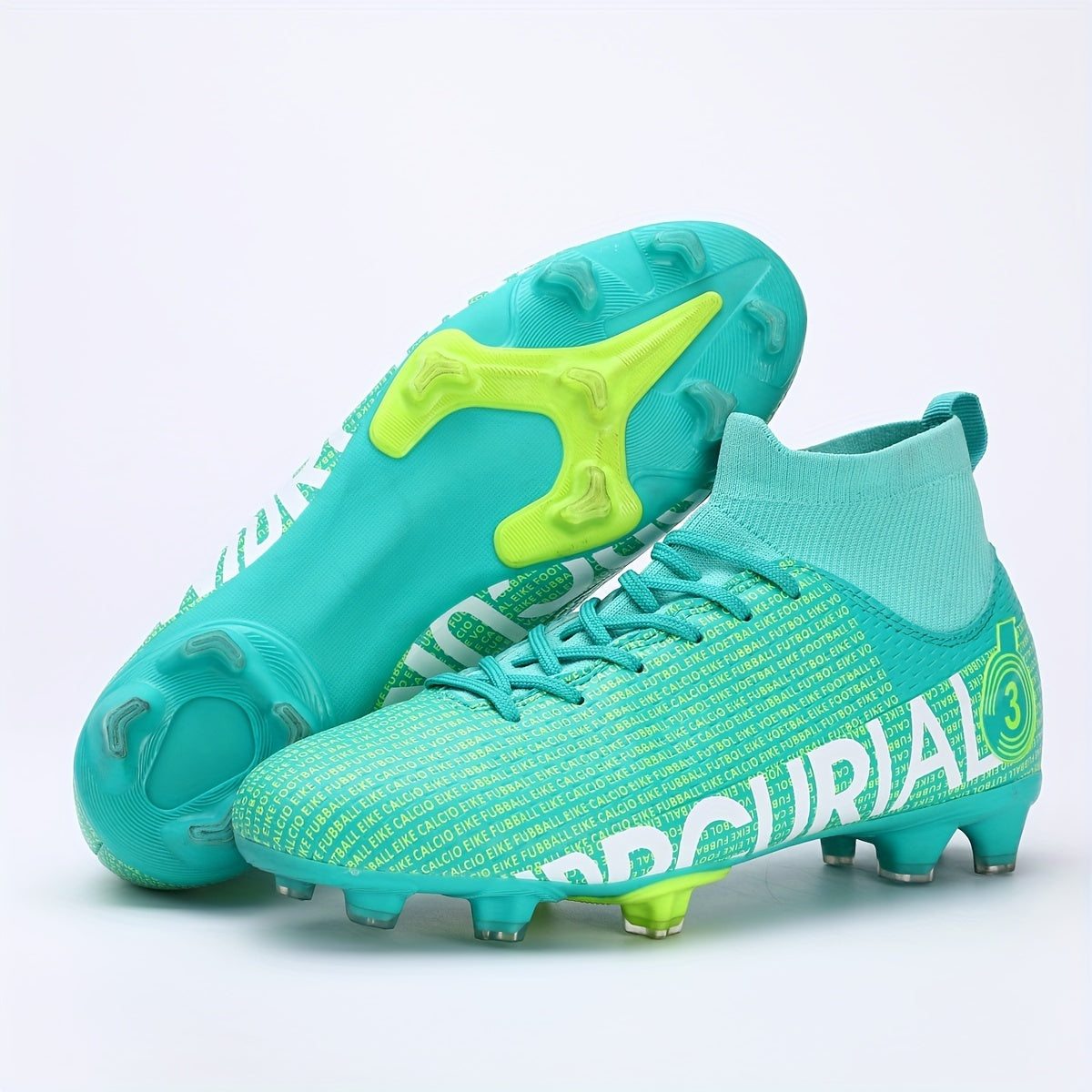 Men's Non Slip Soccer Shoes Outdoor Football Shoes Lightweight Breathable Cleats