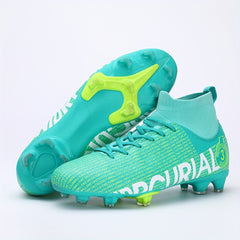 Men's Non Slip Soccer Shoes Outdoor Football Shoes Lightweight Breathable Cleats