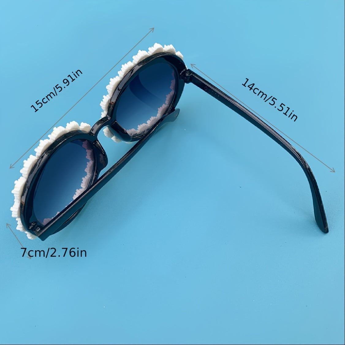 Daisy Flower Sunglasses Gradient UV400