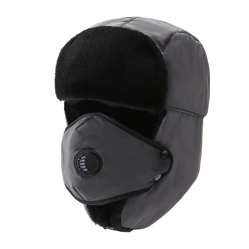 Men's Winter Warm Ear And Neck Protection Plus Velvet Hat