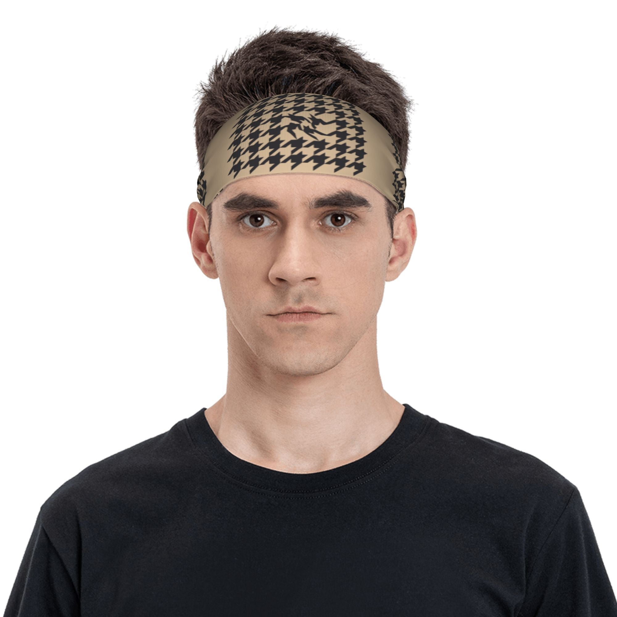 Signature Check Plaid Headband for Sport & Casual Wear