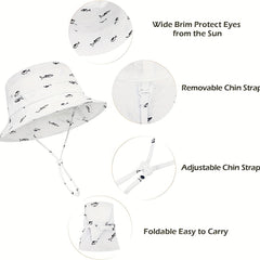 Cartoon Fish Fisherman's Hat Sun Protection Bucket Hat