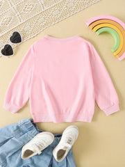 Girls Sweatshirt ''Cute Smart And A Little Bit Dramatic'' Graphic Pullover