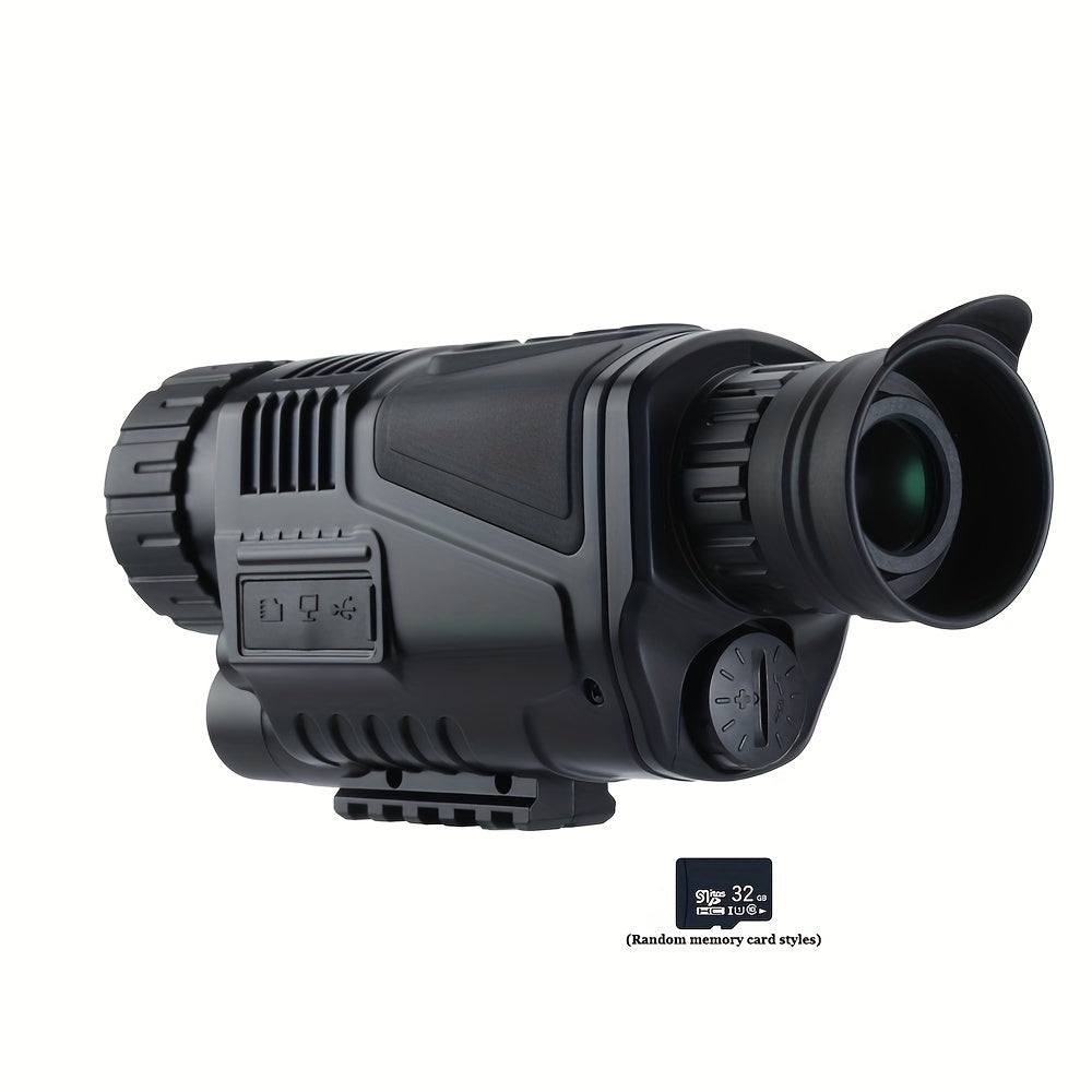 Night Vision Monocular 8x Digital Zoom w/ 32G Memory Card & Storage Bag