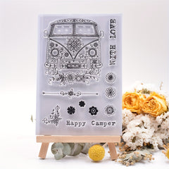 Holiday Card Making Transparent Silicone Stamp