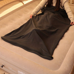 All Seasons Fleece Sleeping Bag For Outdoor Camping