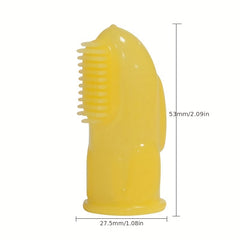 Baby Silicone Thumb Toothbrush Rabbit Shape 0-2 Years