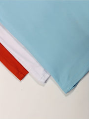 6 Pack Plus Size Pajama Set - Solid Tank Top & Shorts