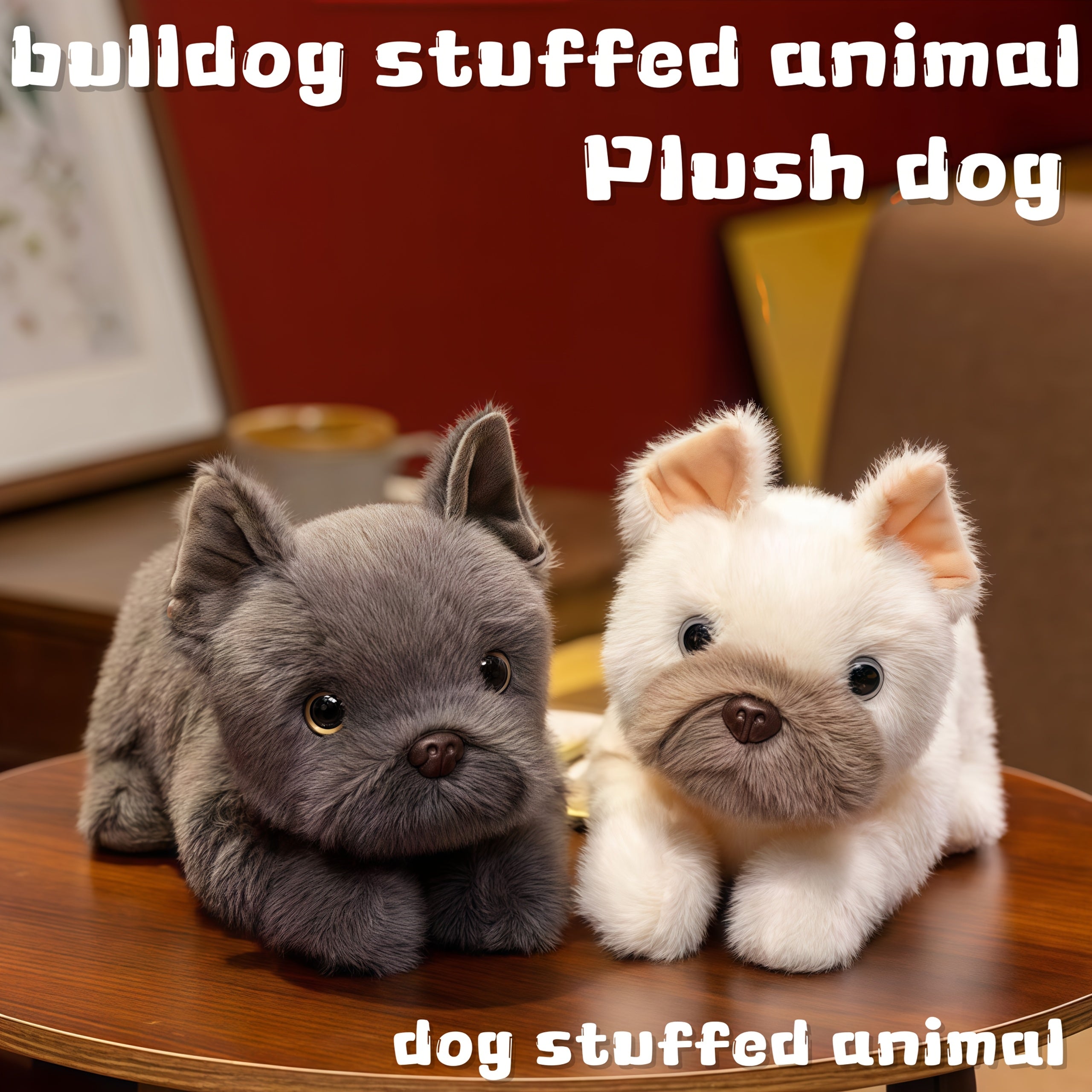 Bulldog Plush Toy - Perfect Gift for Friends & Family