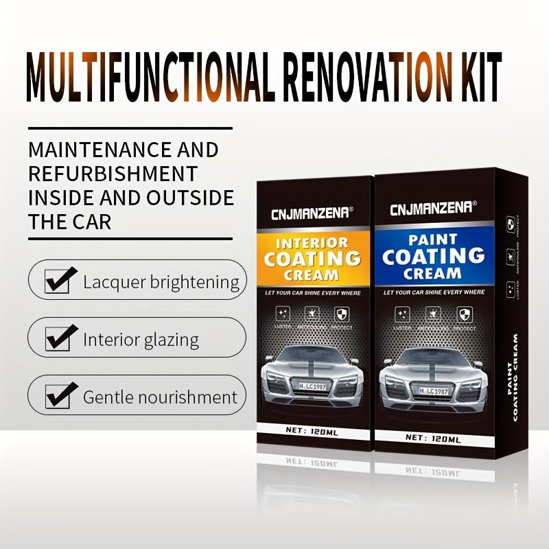 Universal Plastic Refurbishing Cream - Surface Plate Wax Nourishing