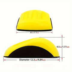 2pcs Hand Sanding Block 12 7 Cm Hook And Loop Sanding Block
