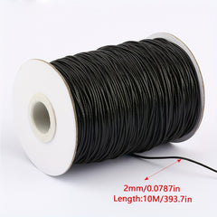 5 3mm Waxed Cord Waxed Thread for DIY Bracelet Necklace Jewelry Making