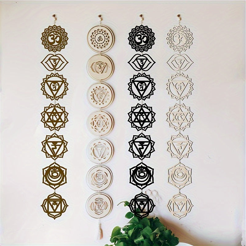 Wooden Pendant Ornament for Outdoor Party and Home Decor