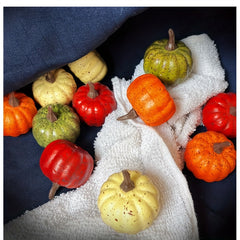 10pcs Halloween Simulation Pumpkin Decoration Family Small Pumpkin Decoration