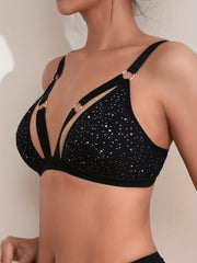 3pcs Wireless Bras Stretch Intimates Bra Women's Lingerie