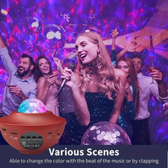 Starlight Projector 3 In 1 Starry Night Light With Music & Remote