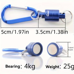 Lure Magnetic Net Release Holder Keychain Carabiner