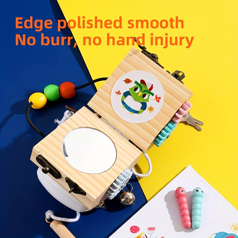 14-in-1 Activity Cube Set for Toddlers Learning Toys Montessori Brain Toys