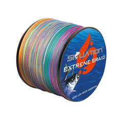 1000M 1096YDS 8 Braided PE Fishing Line Strong Pulling Force Fishing Line
