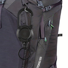 Portable Spring Buckle Keychain for Easy Backpack Hanging