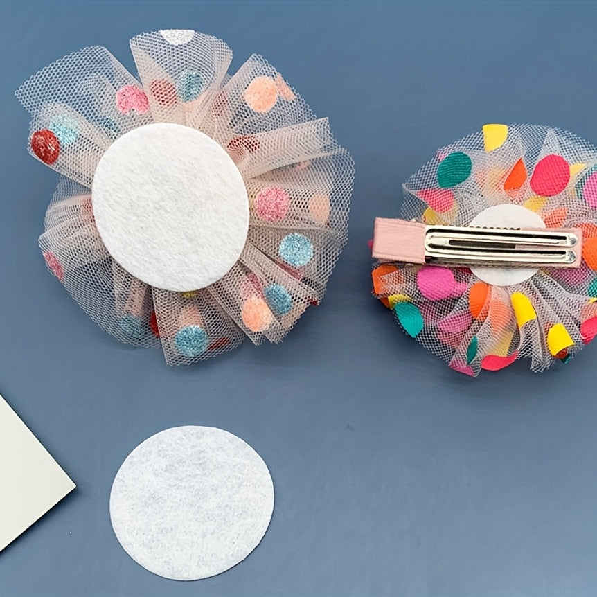 1000 Felt Circles 2.54 cm Craft Fabric Pads DIY Projects Sewing