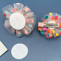 1000 Felt Circles 2.54 cm Craft Fabric Pads DIY Projects Sewing