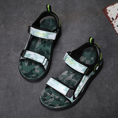 Boys Open Toe Sandals Lightweight Breathable Summer Beach Shoes