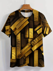 Men's Eye Catching Opulence Graphic T-shirt for Outdoor Activities