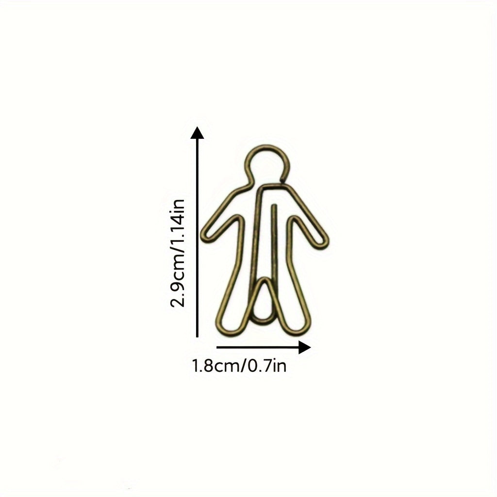 Bronze Bird Small Figure Paper Clips