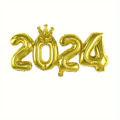 Colorful Number Foil Balloon Set Graduation Party Decor Supplie