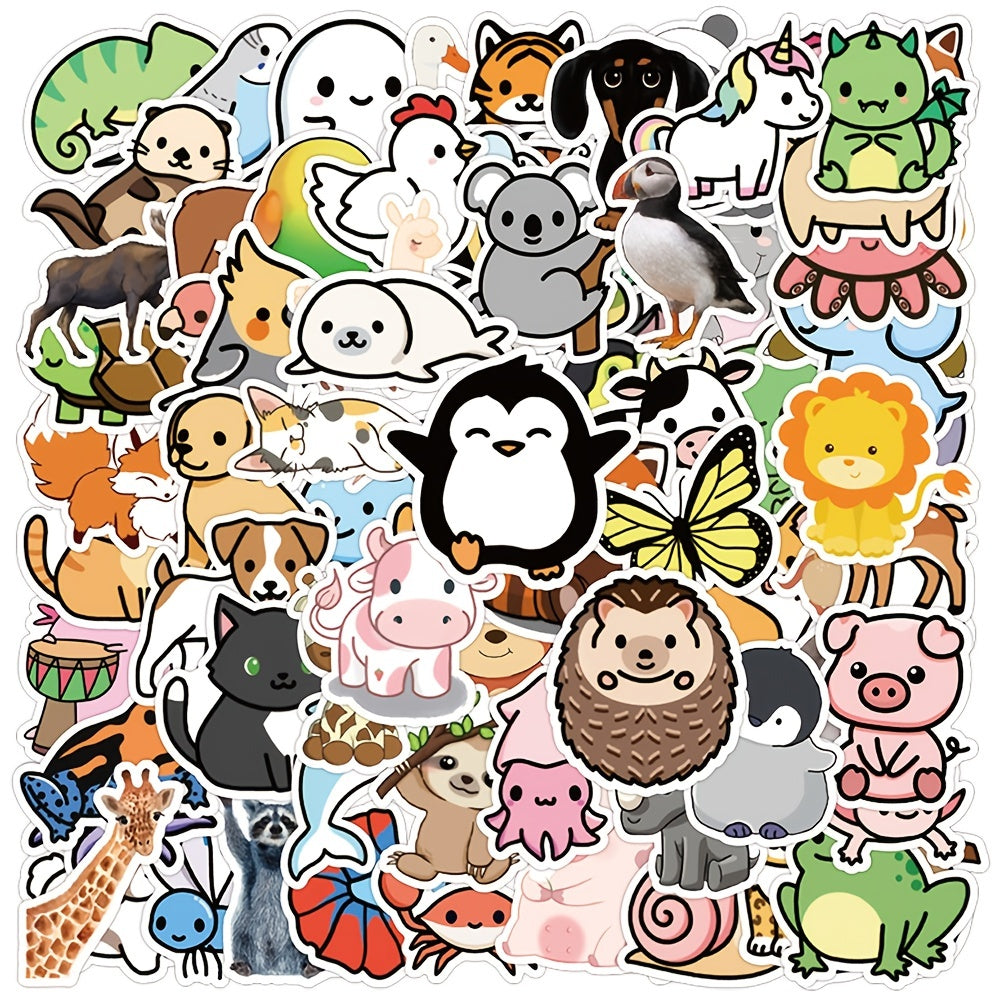 100 Adorable Animal Stickers for Devices & More
