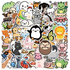 100 Adorable Animal Stickers for Devices & More