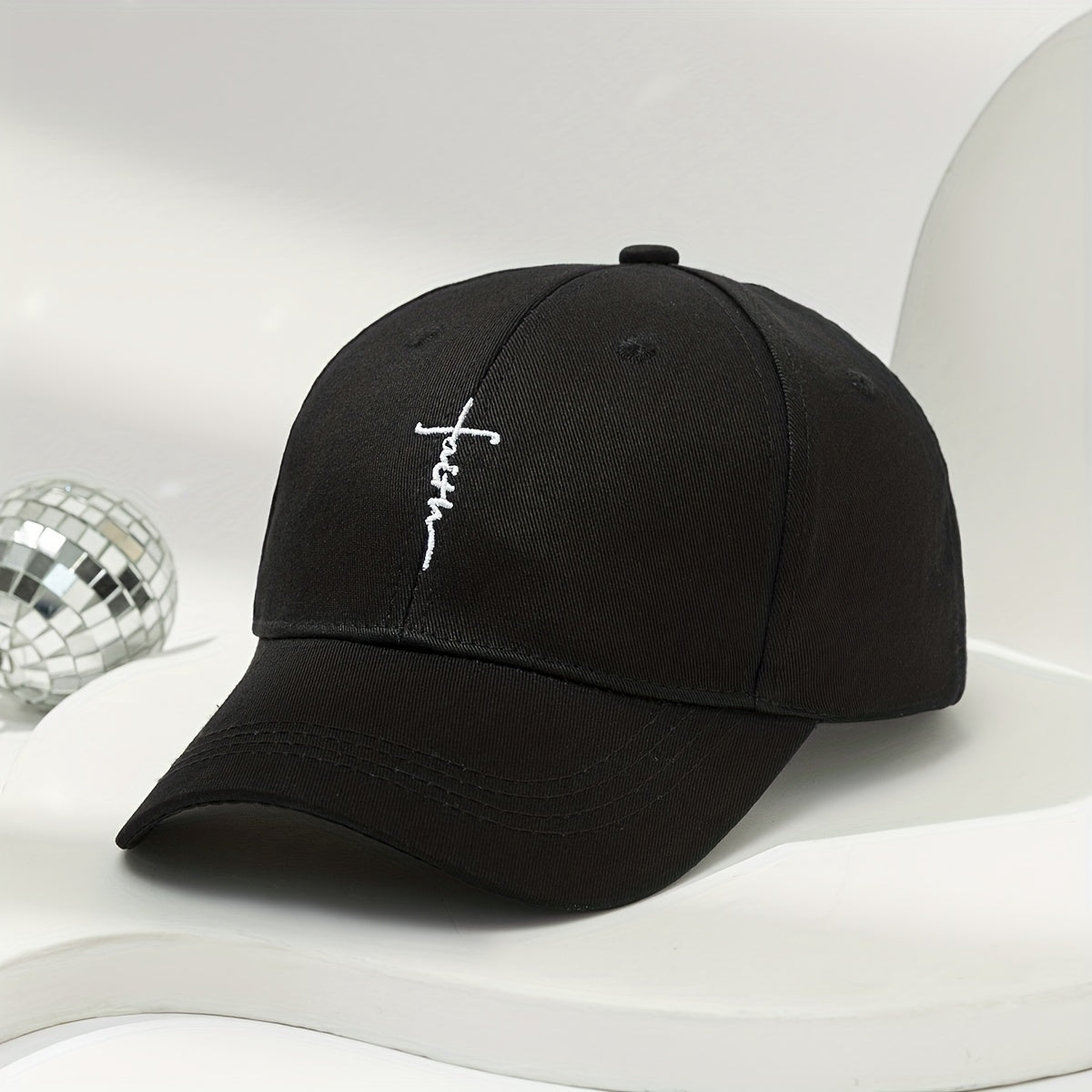 Men's Letter Faith Sun Hat Baseball Cap