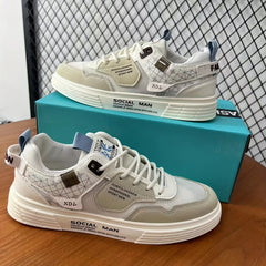 Men's Breathable Skate Shoes Non Slip Sneakers for Youth
