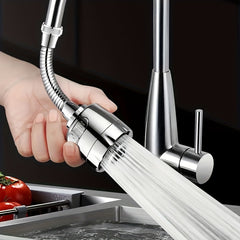 360 Rotation Pressurized Faucet Splash Head Kitchen Shower Filter