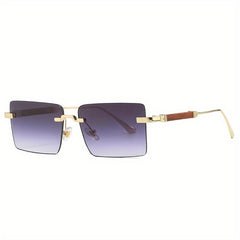 Men's Rimless Sports Sunglasses UV Protection