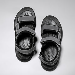 Men's Outdoor Hiking Sandals Hook And Loop Fastener Non Slip Beach Shoes