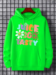 'Los Angeles' Cartoon Print Hoodie for Men