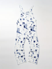 Floral Print Cami Overall Jumpsuit Boho Pocket Overall Jumpsuit