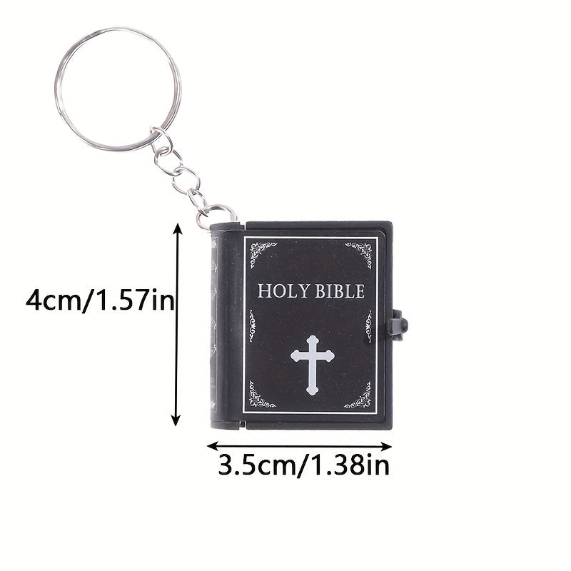 Bible Keychain Bag Hanging Charm Pendant Gift
