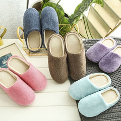 Women's Warm & Comfy Thermal Slippers Soft Fleece Shoes Footwear