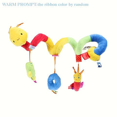 Cartoon Insect Stroller Hanging Wrap Safety Toy