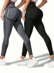 High Waist Seamless Yoga Pants Butt Lifting Leggings Women's Activewear
