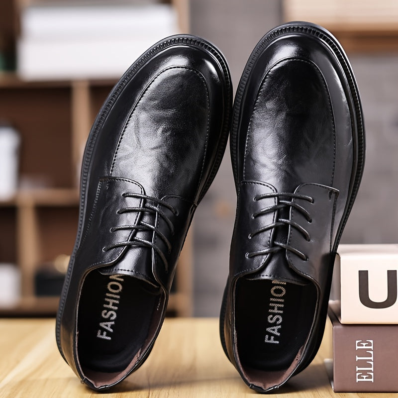 Men's Casual Lace up Dress Shoes Soft Sole