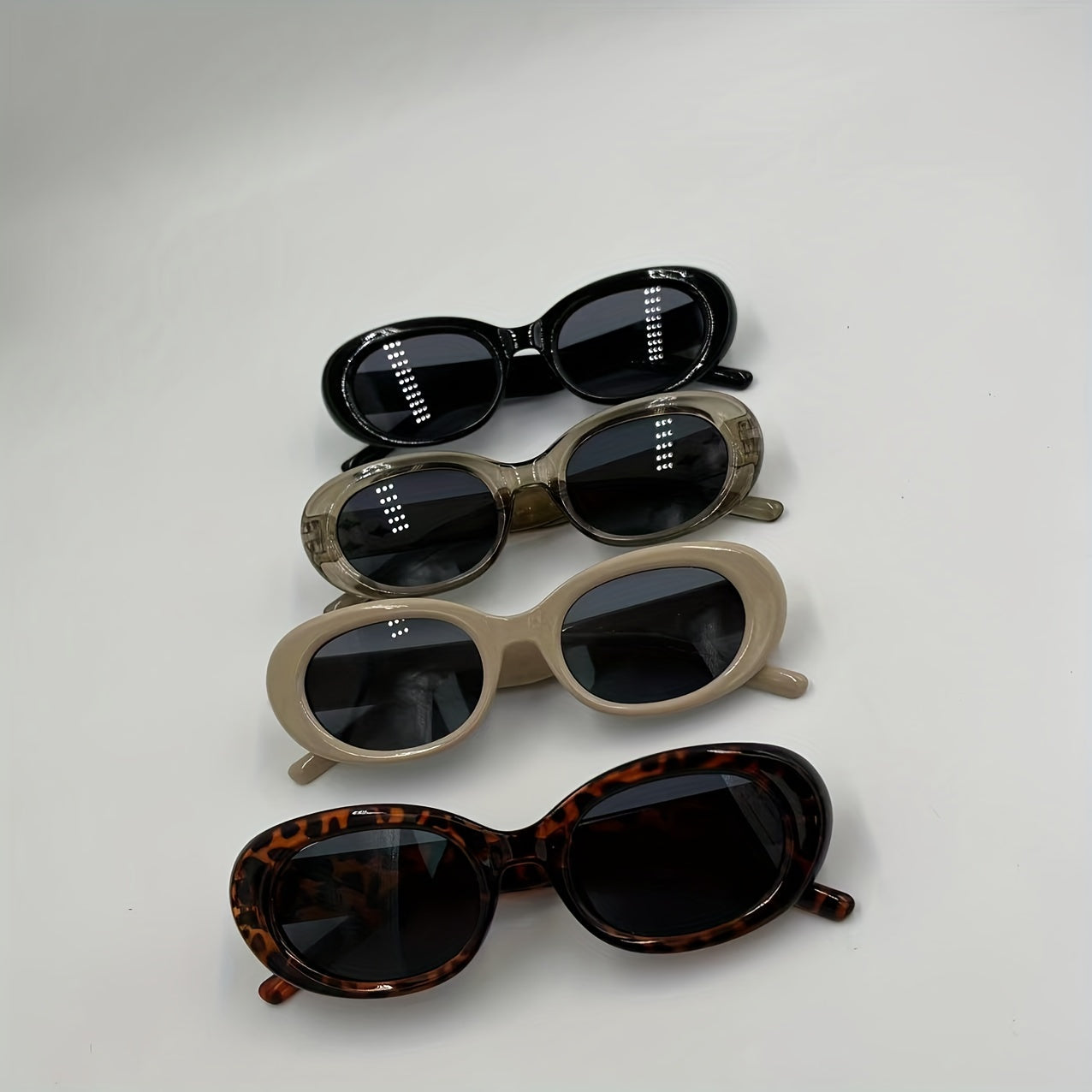 Y2K Oval Sunglasses Anti Glare UV400