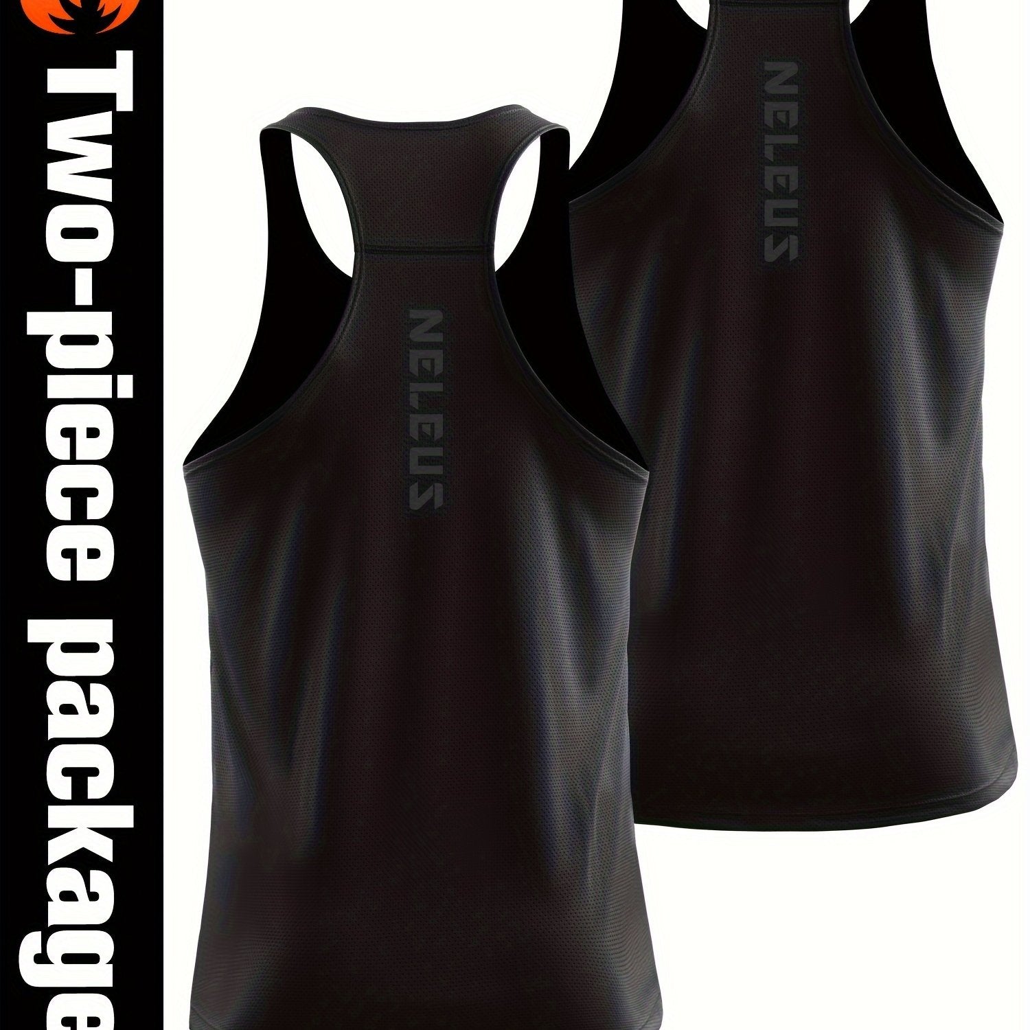 Men's Quick Dry Tank Top Breathable Sleeveless Shirt