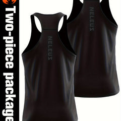 Men's Quick Dry Tank Top Breathable Sleeveless Shirt