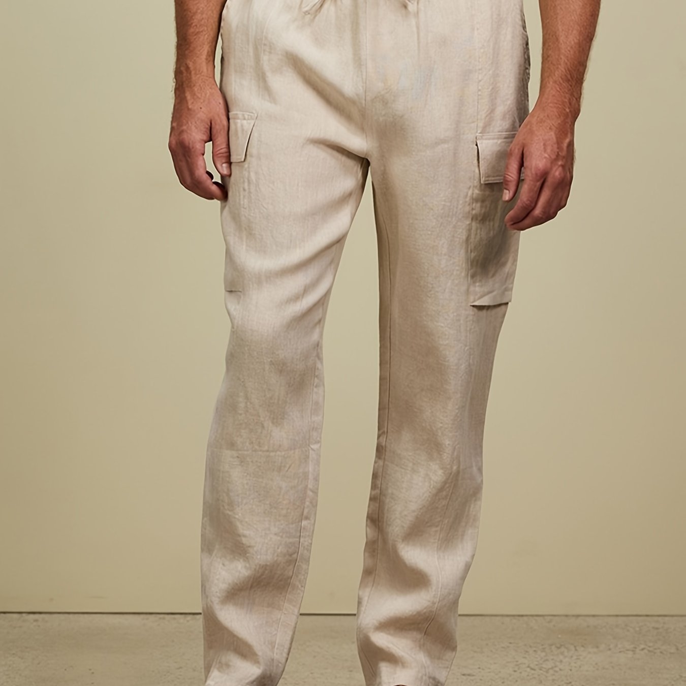 Men's Summer Loose Fit Cotton Pants
